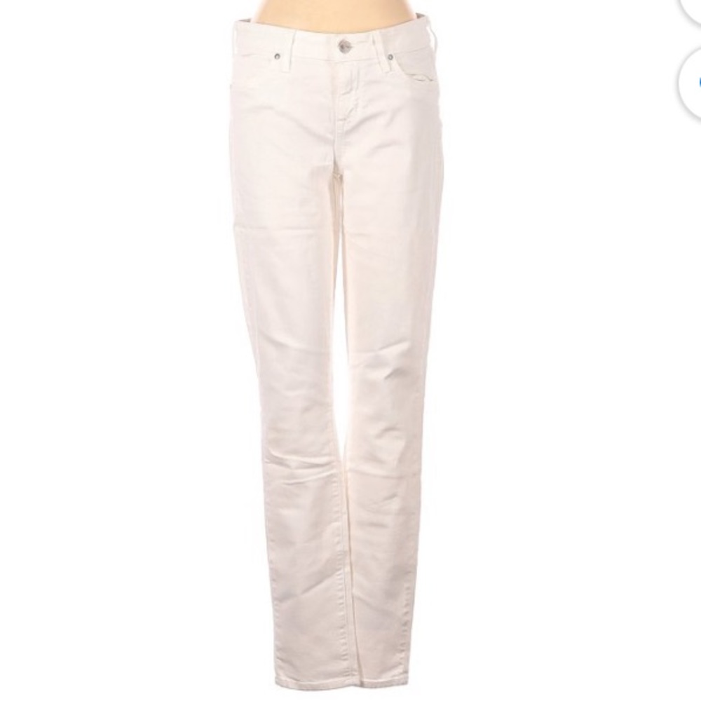 Rich & Skinny | Denim | White Denim straight leg Jeans | size 27